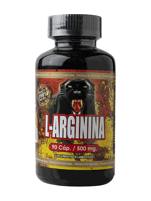 L-Arginina 500mg — 90 cápsulas