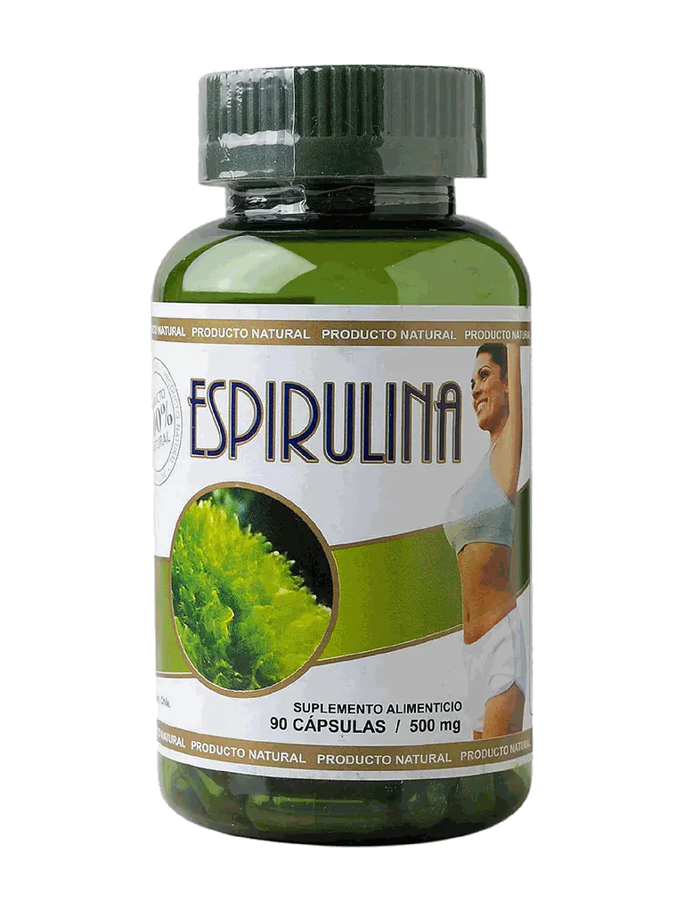 Espirulina 500mg — 90 cápsulas 1