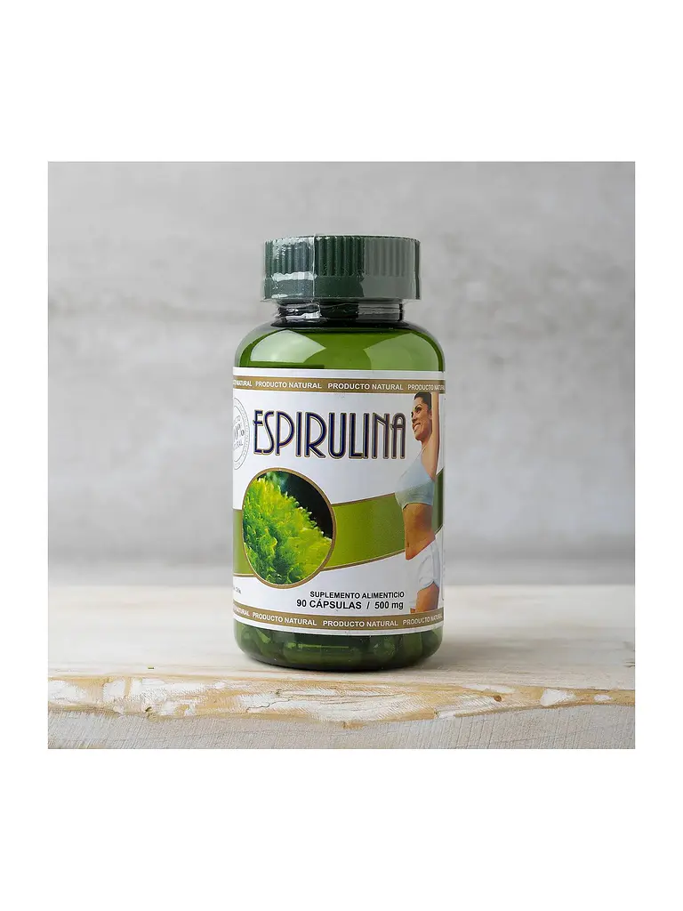 Espirulina 500mg — 90 cápsulas 4