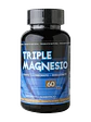 Triple Magnesio — citrato, treonato y bisglicinato — 60 cápsulas - Miniatura 1