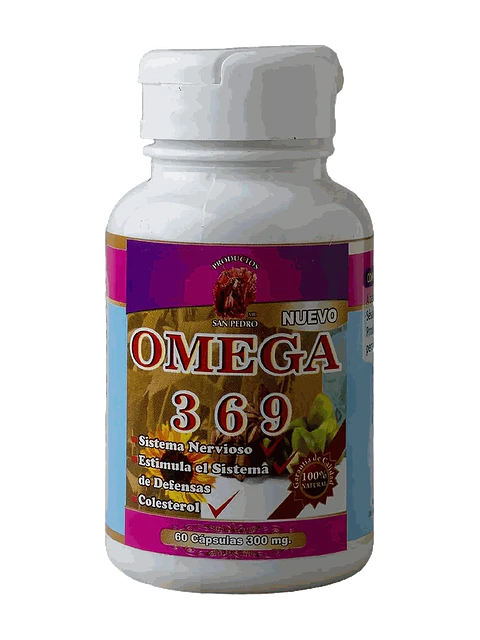 Omega 3-6-9 — 60 cápsulas