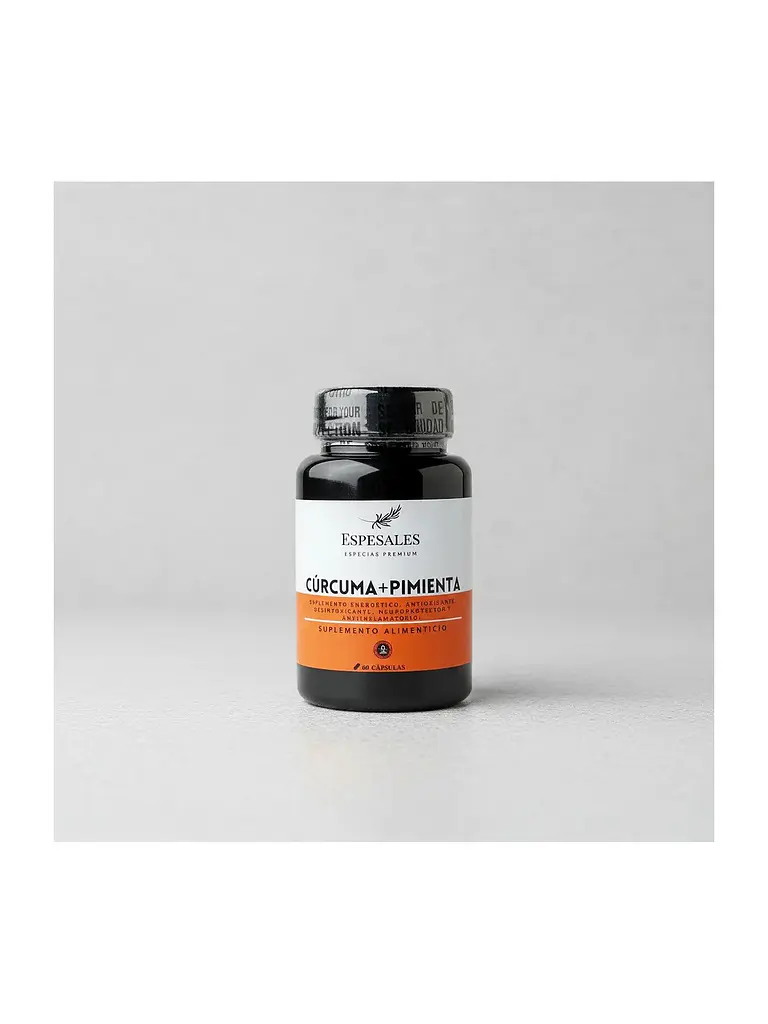 Cúrcuma + Pimienta Negra Espesales — 60 cápsulas 4