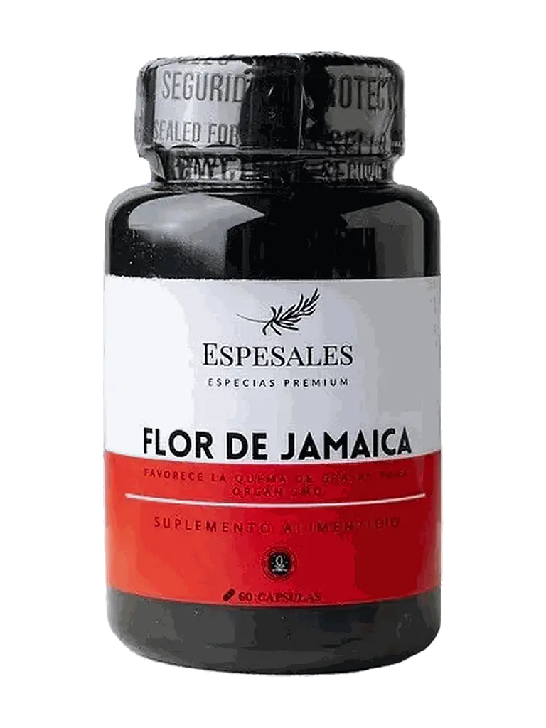 Flor de Jamaica Espesales — 60 cápsulas 1
