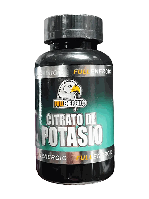 Citrato de Potasio 500mg Full Energic — 90 cápsulas