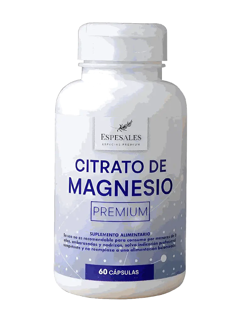 Citrato de Magnesio Espesales — 60 cápsulas 1