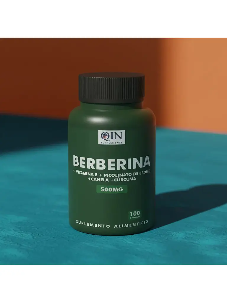 X2 Berberina 500mg Qin Supplements — 100 cápsulas  11