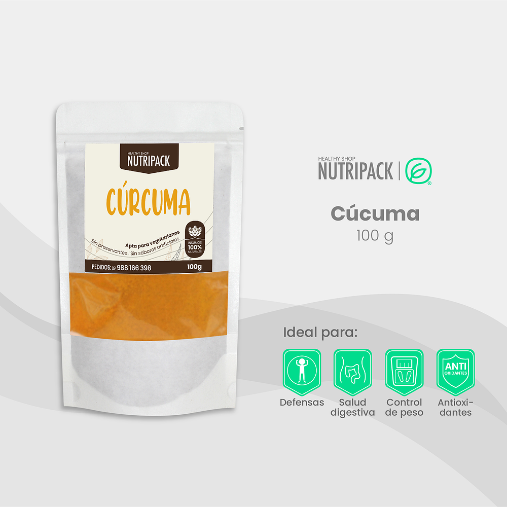 Cúrcuma, 100 g