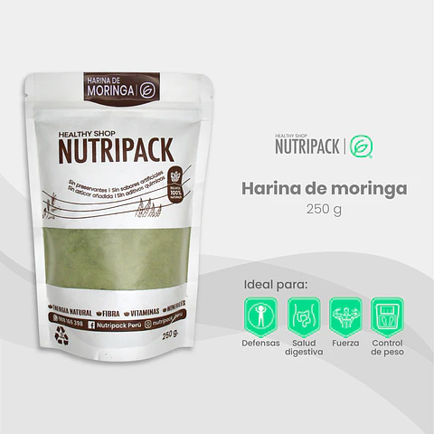 Harina De Moringa, 250 g