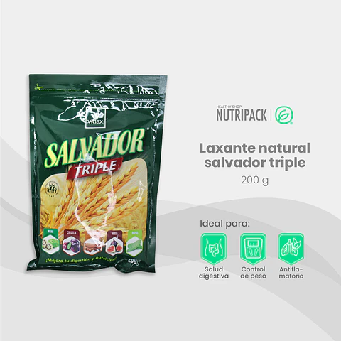 Laxante Natural Salvador Triple, 200 g