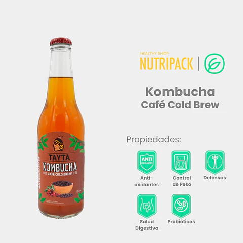 Kombucha De Café Cold Brew, 355 mL