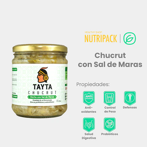 Chucrut Con Sal De Maras, 400 g