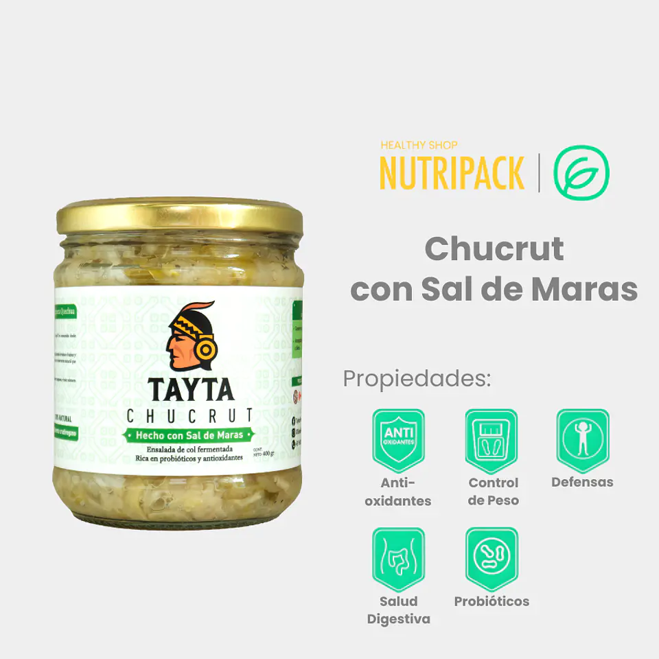 Chucrut Con Sal De Maras, 400 g 1