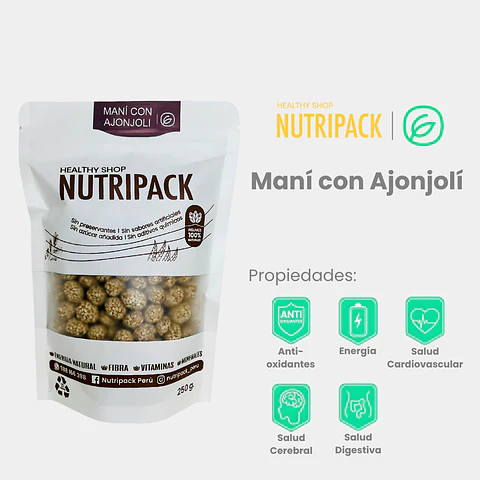 Maní Con Ajonjolí, 250 g