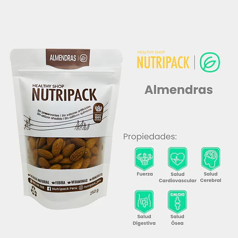 Almendras Naturales, 250 g