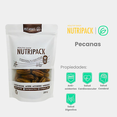 Pecanas Enteras, 250 g