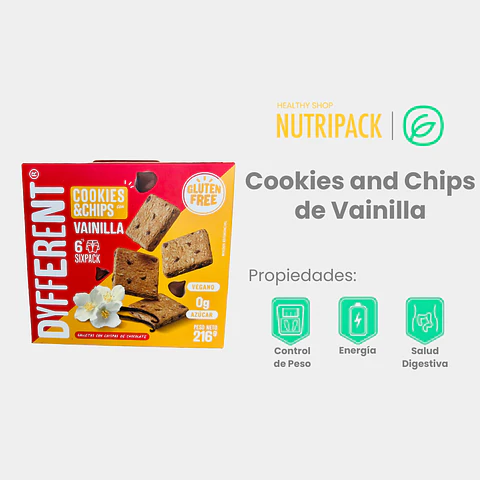 Cookies & Chips De Vainilla, 216 g