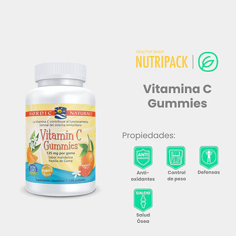 Vitamin C Gummies, 120 uds