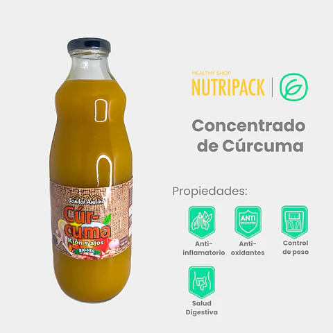 Concentrado De Cúrcuma, 1 L