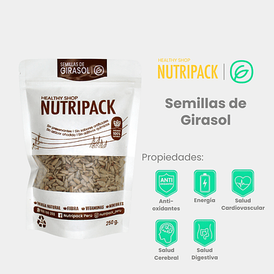 Semillas de Girasol, 250 g