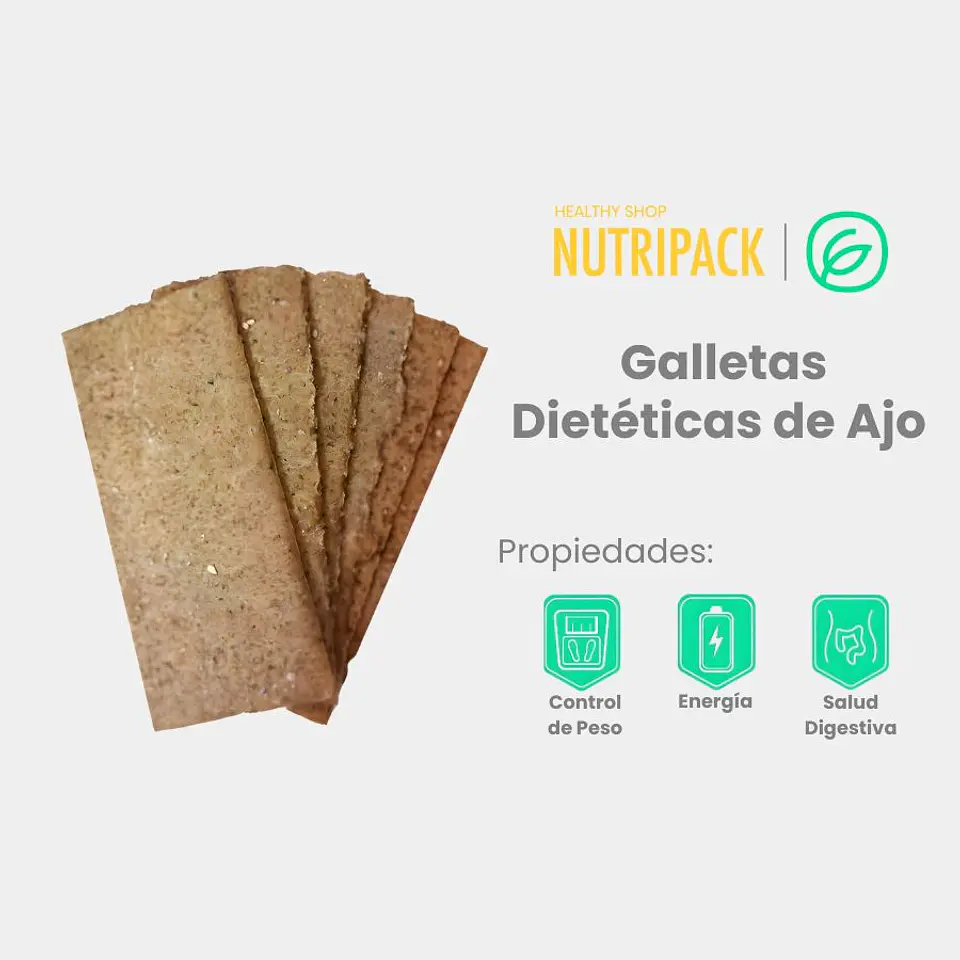Galletas Dietéticas Con Ajo 1