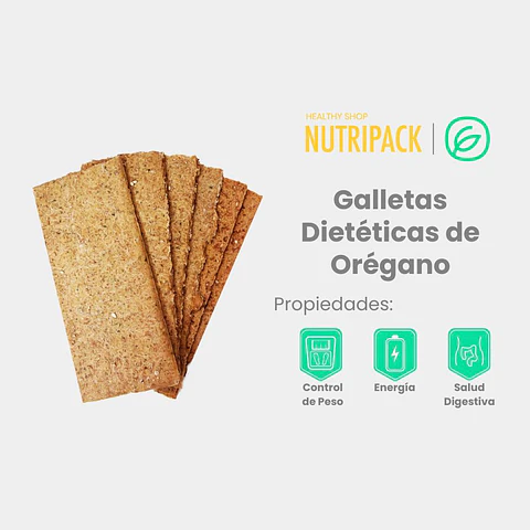 Galletas Dietéticas Con Orégano, 130 g