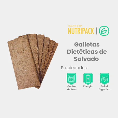Galletas Dietéticas Con Salvado, 100 g