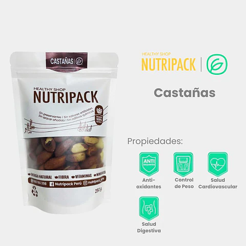 Castañas, 500 g / 250 g / 1 Kg