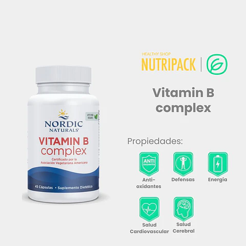 Vitamina B Complex, 45 uds