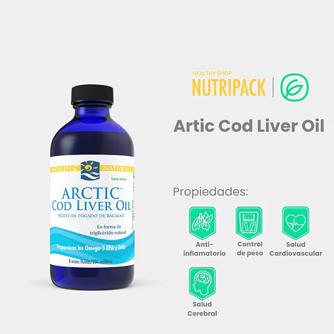 Arctic Cod Liver Oil, 237 mL