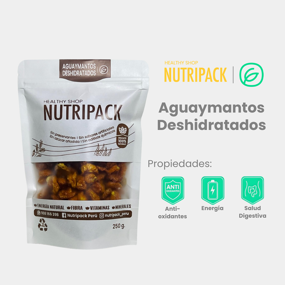 Aguaymantos Deshidratados, 250 g / 500 g / 1 kg