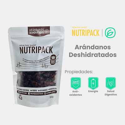 Arandanos Deshidratados 250 g/ 550 g/ 1 kg