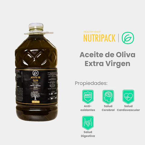 Aceite De Oliva Extra Virgen, 5 L / 1 L / 500 mL