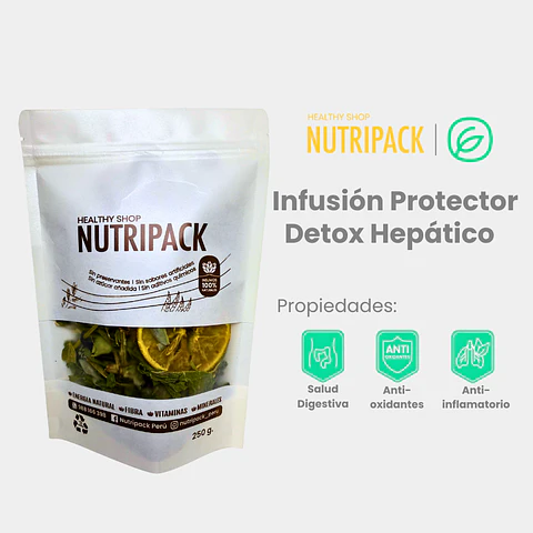 Infusión Protector Detox Hepático, 60 g