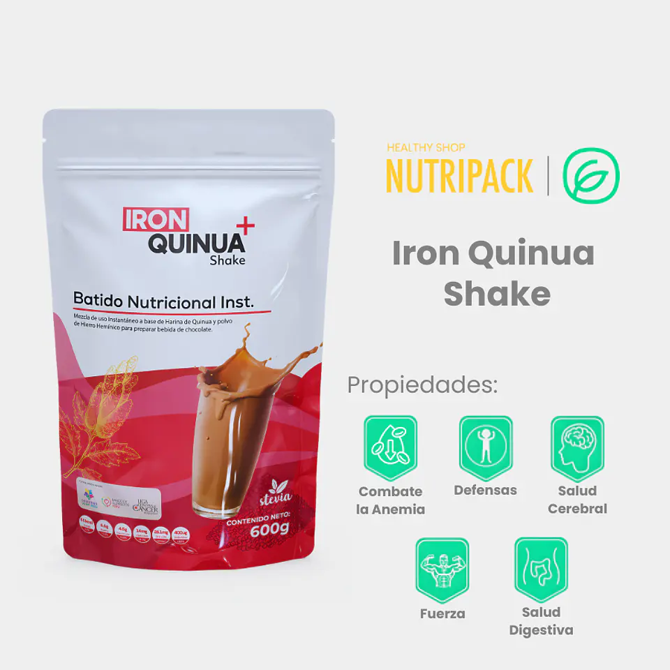 Iron Quinua Shake, 600 g 1