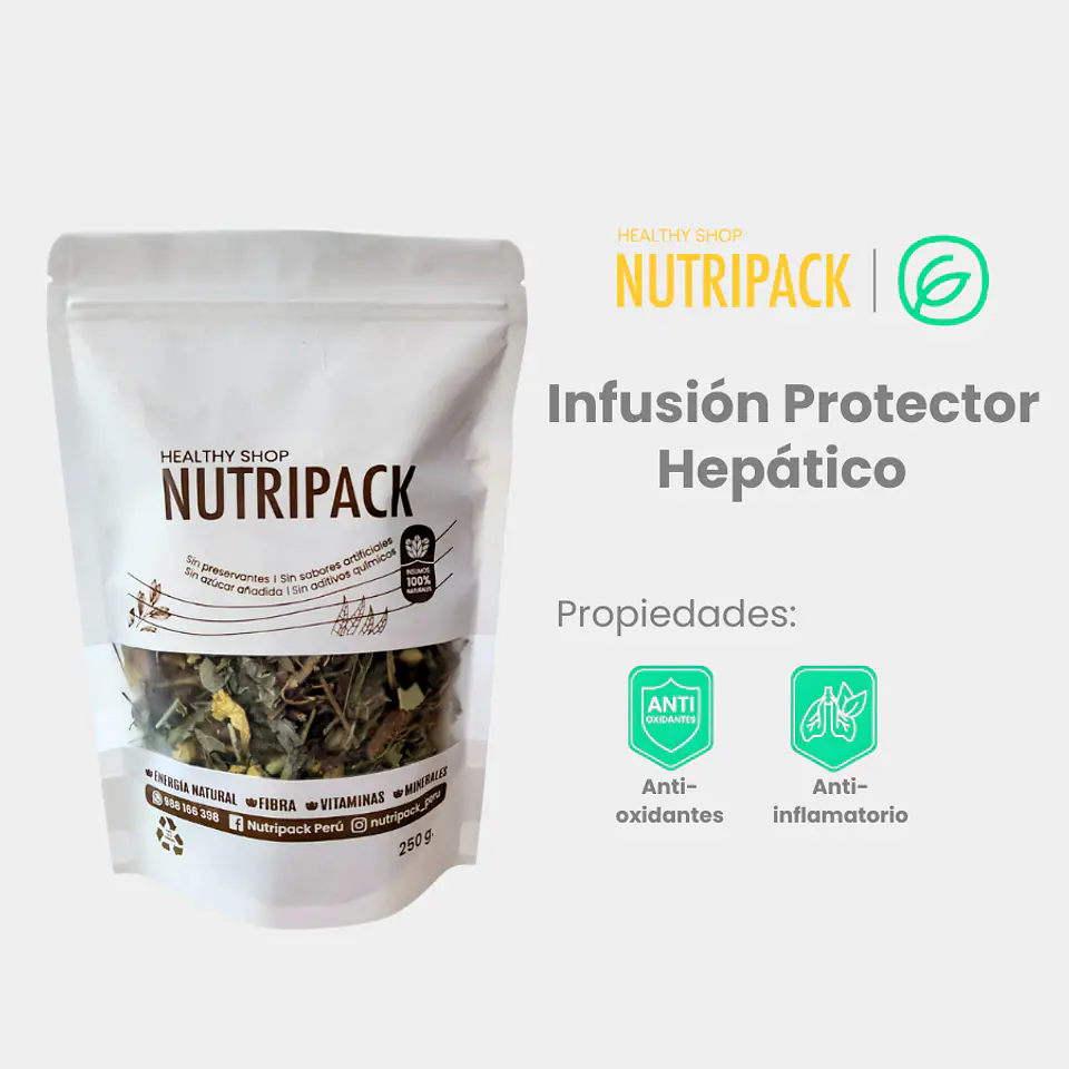 Infusión Protector Hepático, 60 g 1