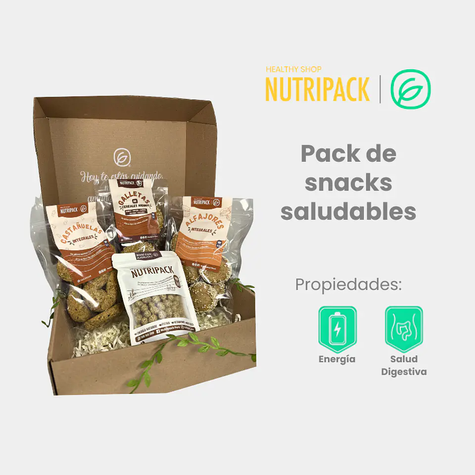 Pack de snacks saludables, 1 ud / 8 uds 1