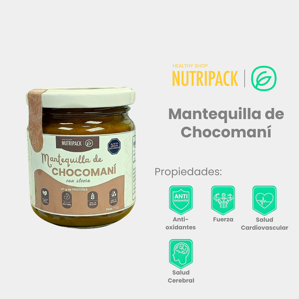Mantequilla de Chocomaní, 170 g / 450 g