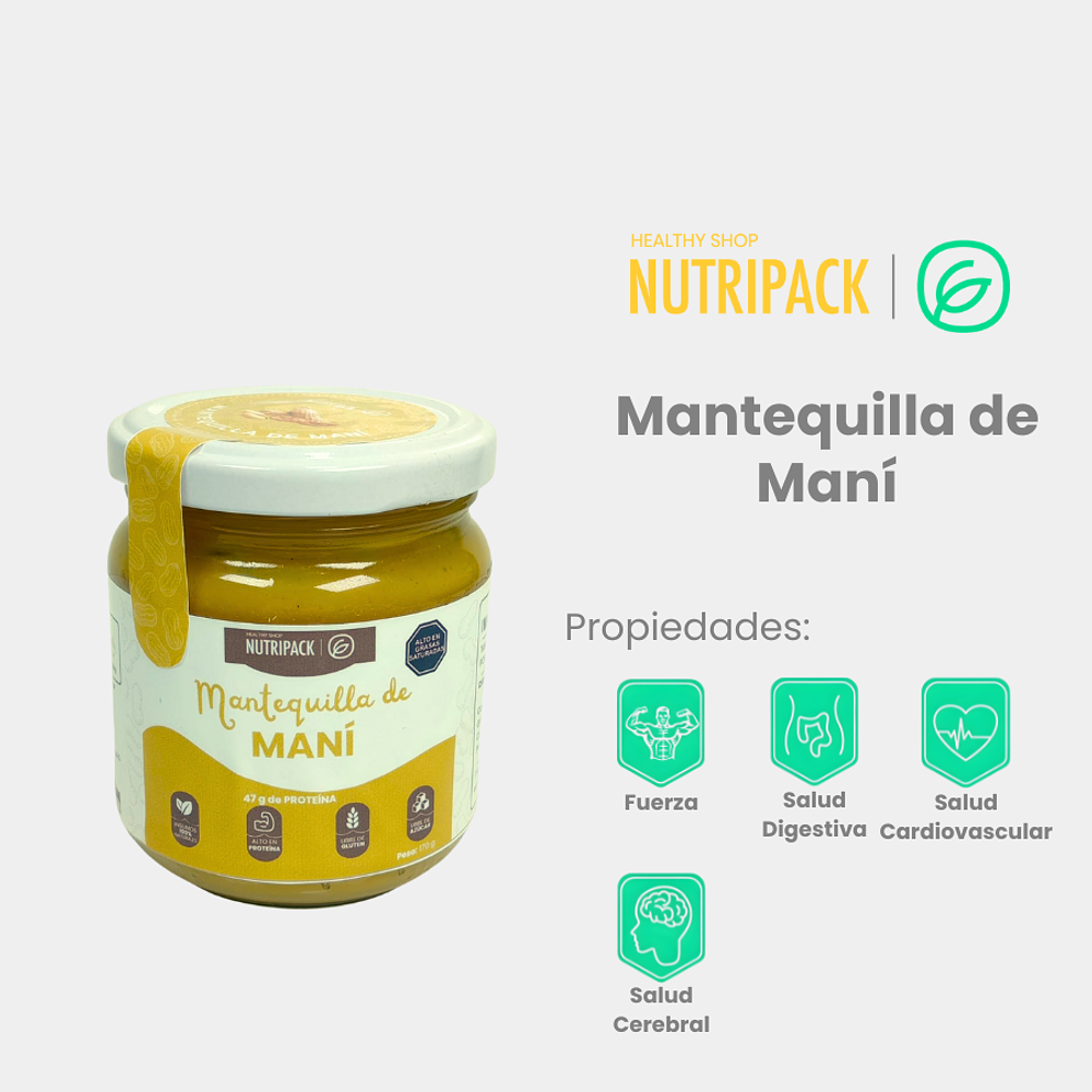 Mantequilla de Maní, 170 g / 450 g