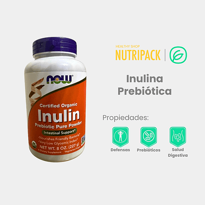 Inulina prebiótica, 8 oz