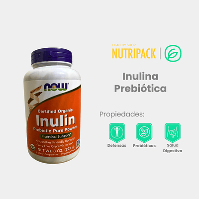 Inulina prebiótica, 8 oz