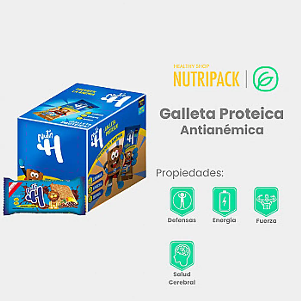 Galletas Proteica Antianémicas, 30 g