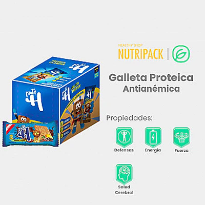 Galletas Proteica Antianémicas, 30 g
