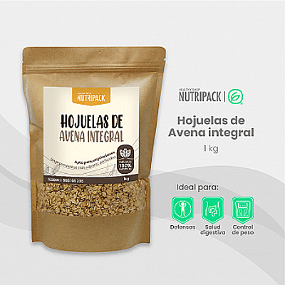 Hojuelas De Avena Gande, 500 g / 1 Kg