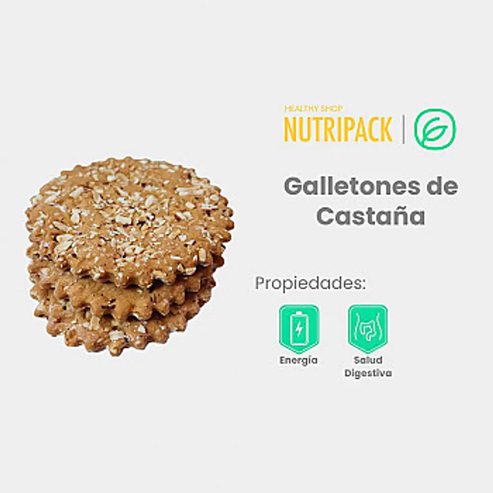 Galletones De Castañas, 100 g