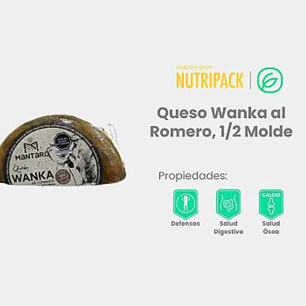 Queso Wanka al Romero, 1/2 molde