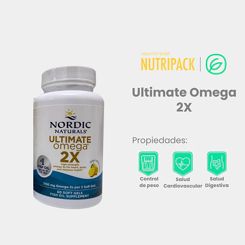 Ultimate Omega 2X, 60 uds