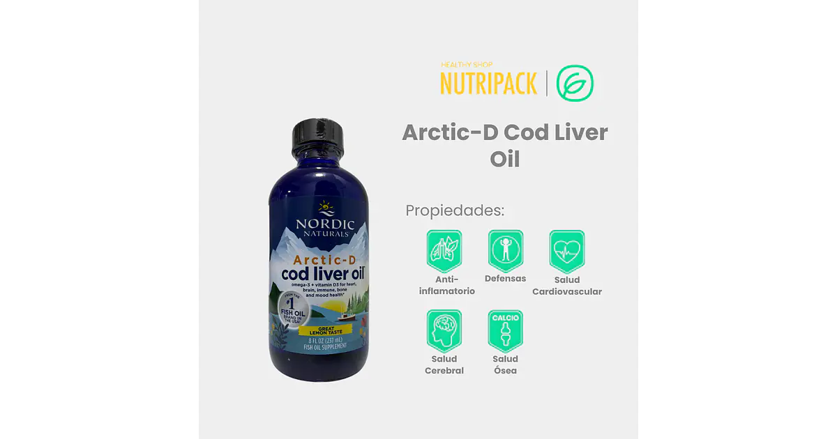 Arctic-D Cod Liver Oil, 237 mL