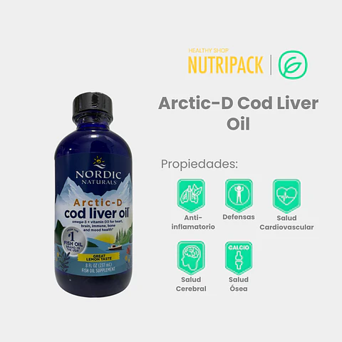 Arctic-D Cod Liver Oil, 237 mL