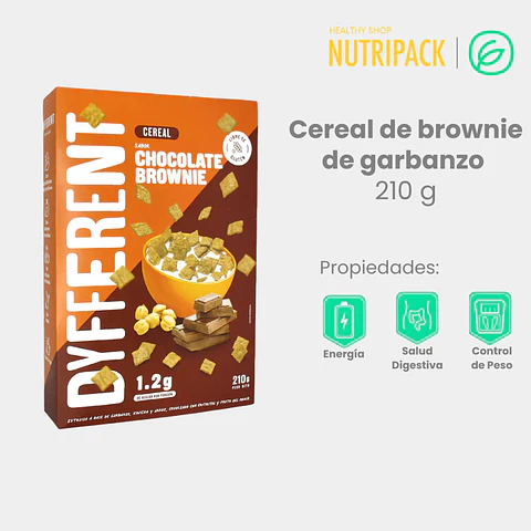 Cereal De Garbanzo Chocolate Brownie, 210 g