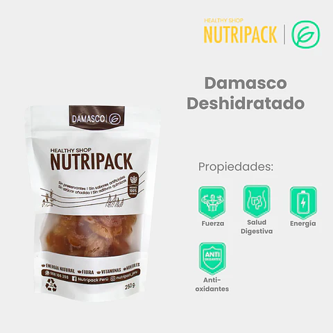 Damasco Deshidratado, 500 g / 250 g / 1 Kg